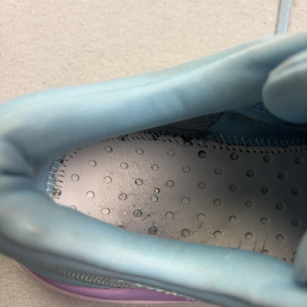 Hoka One One Bondi 8 Shoes Womens Size 10.5 Blue Running Sneakers Mesh Athletic